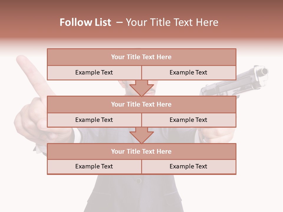 Armed Protection Danger PowerPoint Template
