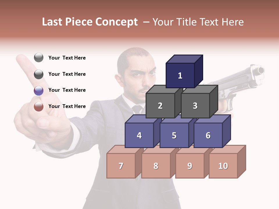 Armed Protection Danger PowerPoint Template