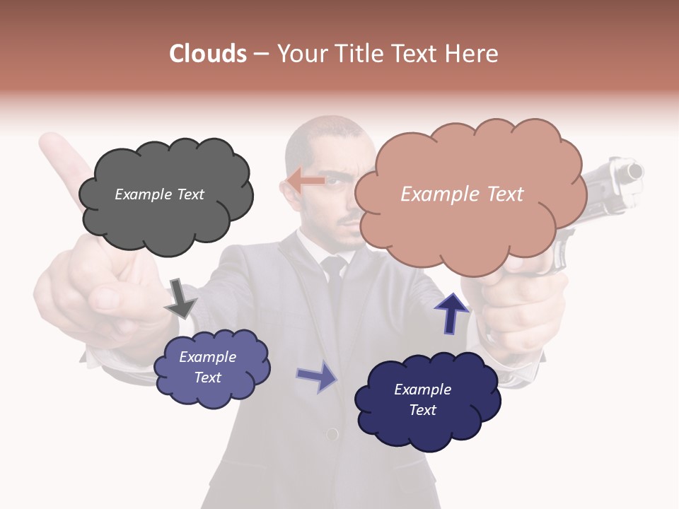 Armed Protection Danger PowerPoint Template