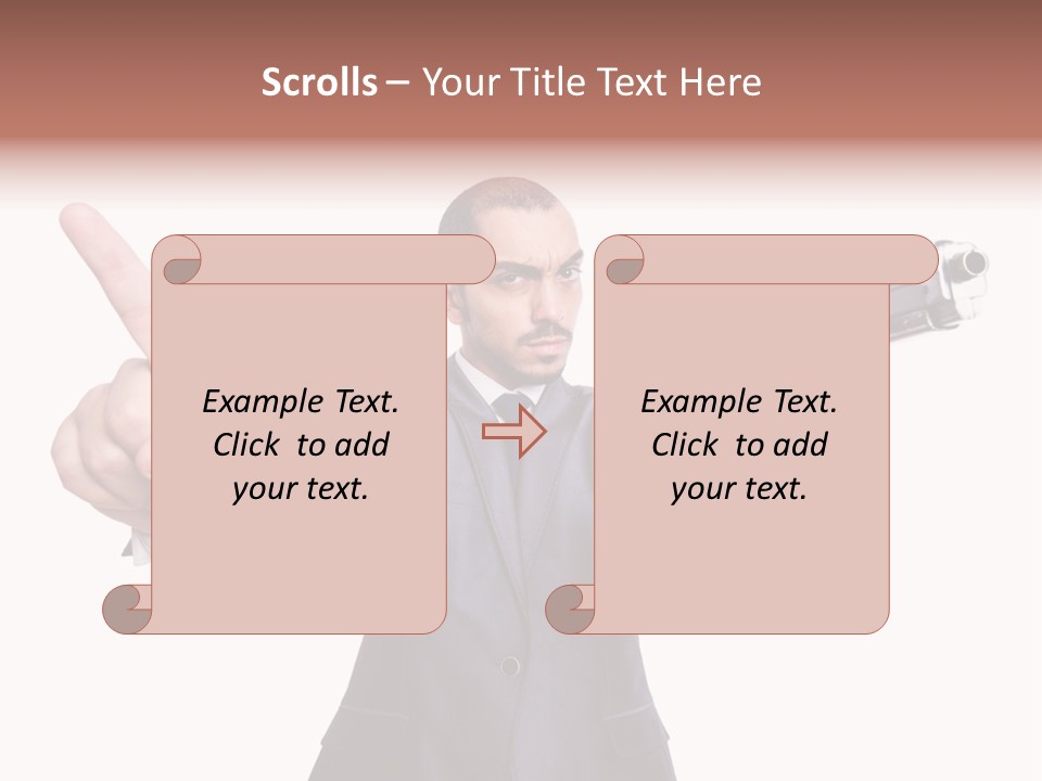 Armed Protection Danger PowerPoint Template