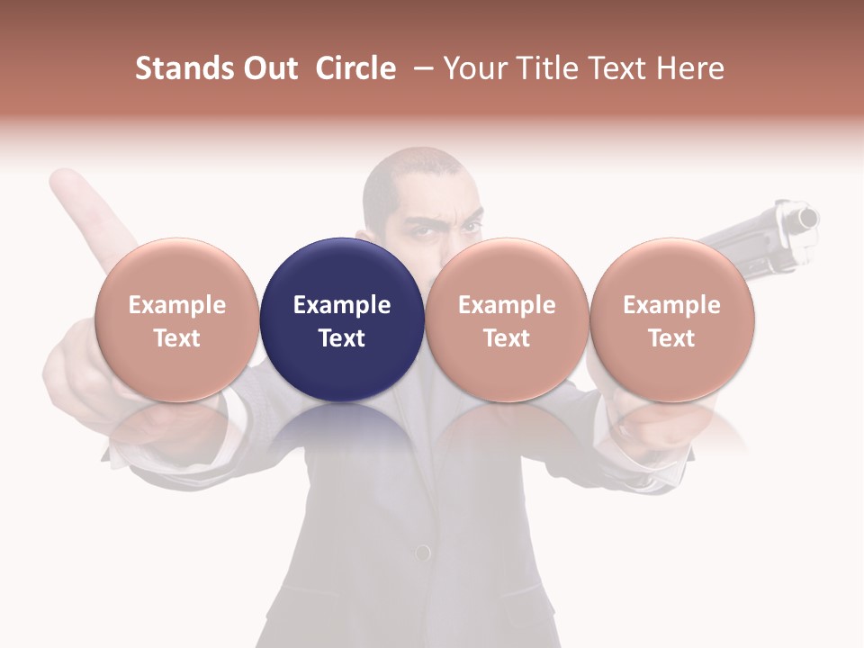 Armed Protection Danger PowerPoint Template