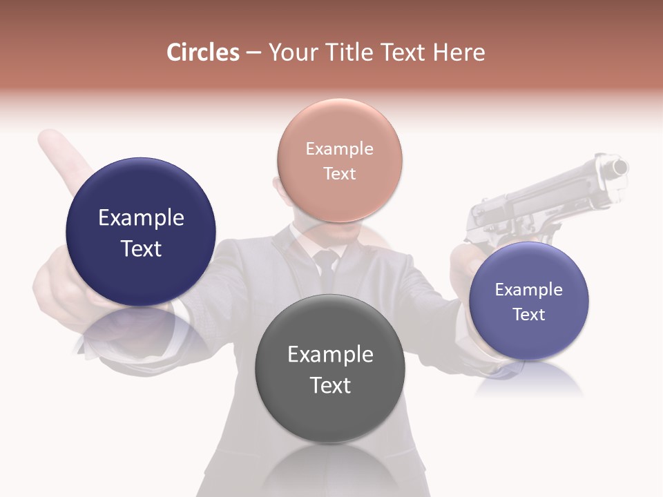 Armed Protection Danger PowerPoint Template