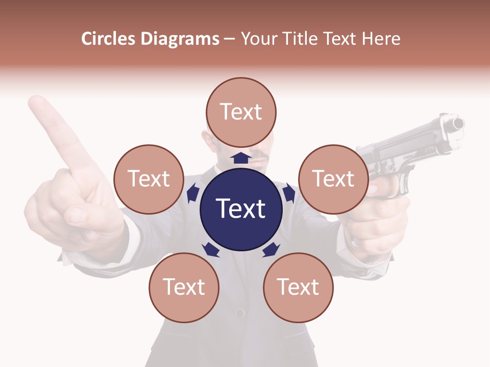 Armed Protection Danger PowerPoint Template