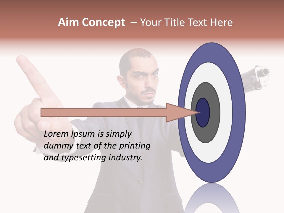 Armed Protection Danger PowerPoint Template