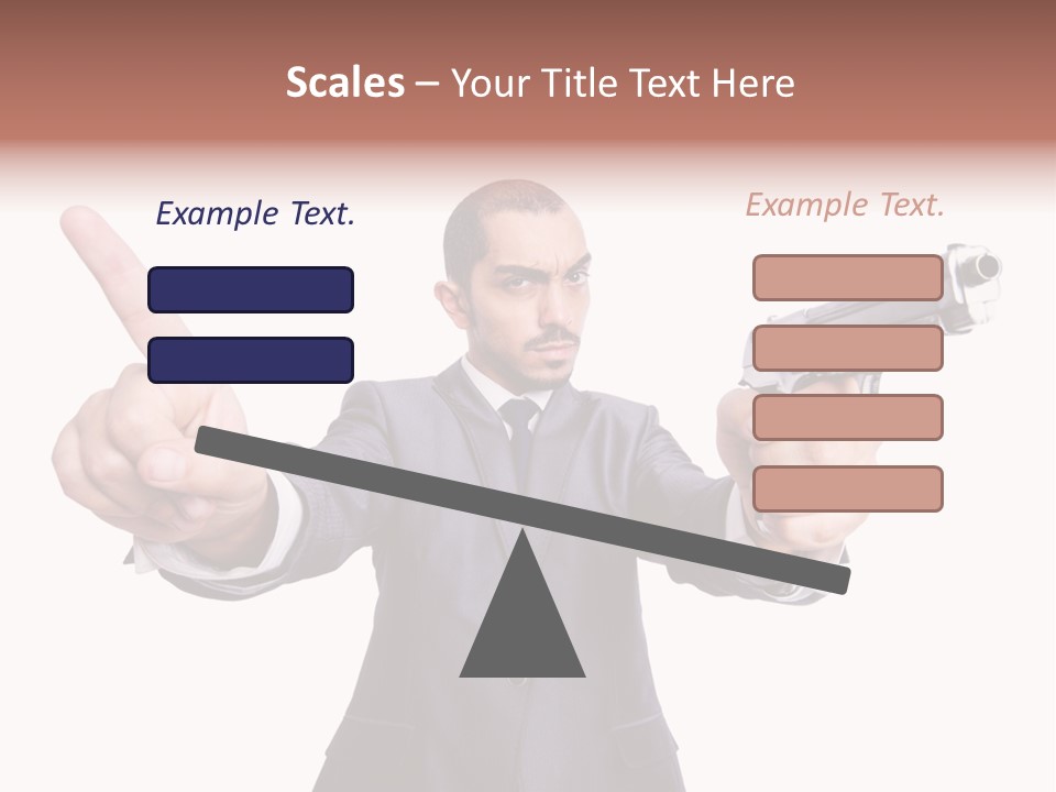 Armed Protection Danger PowerPoint Template