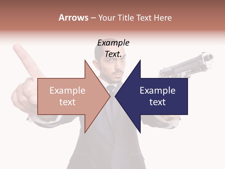 Armed Protection Danger PowerPoint Template