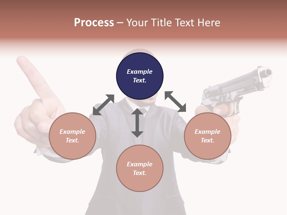 Armed Protection Danger PowerPoint Template