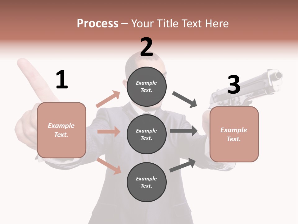 Armed Protection Danger PowerPoint Template