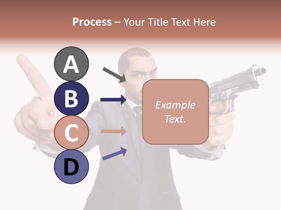 Armed Protection Danger PowerPoint Template