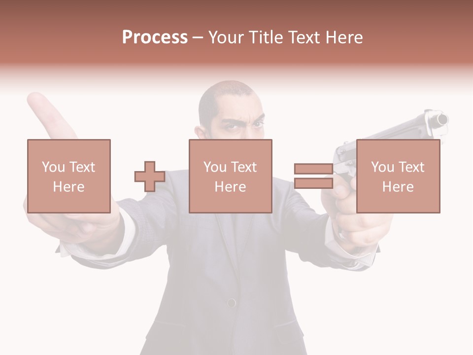Armed Protection Danger PowerPoint Template