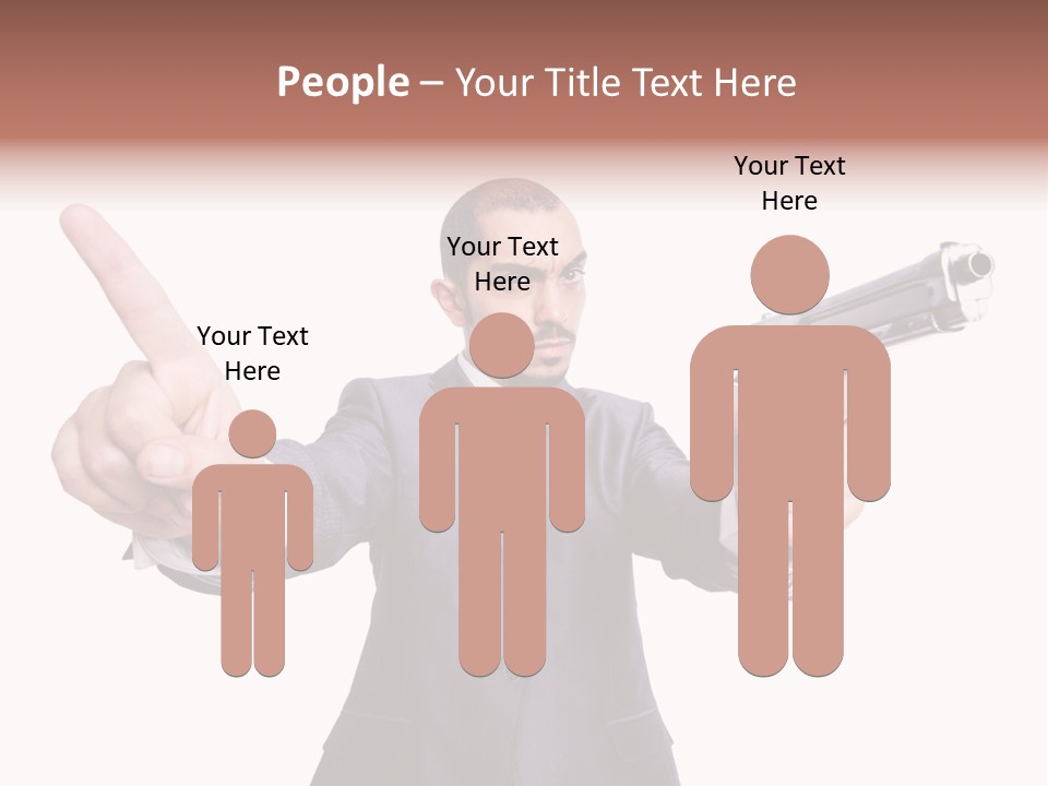 Armed Protection Danger PowerPoint Template