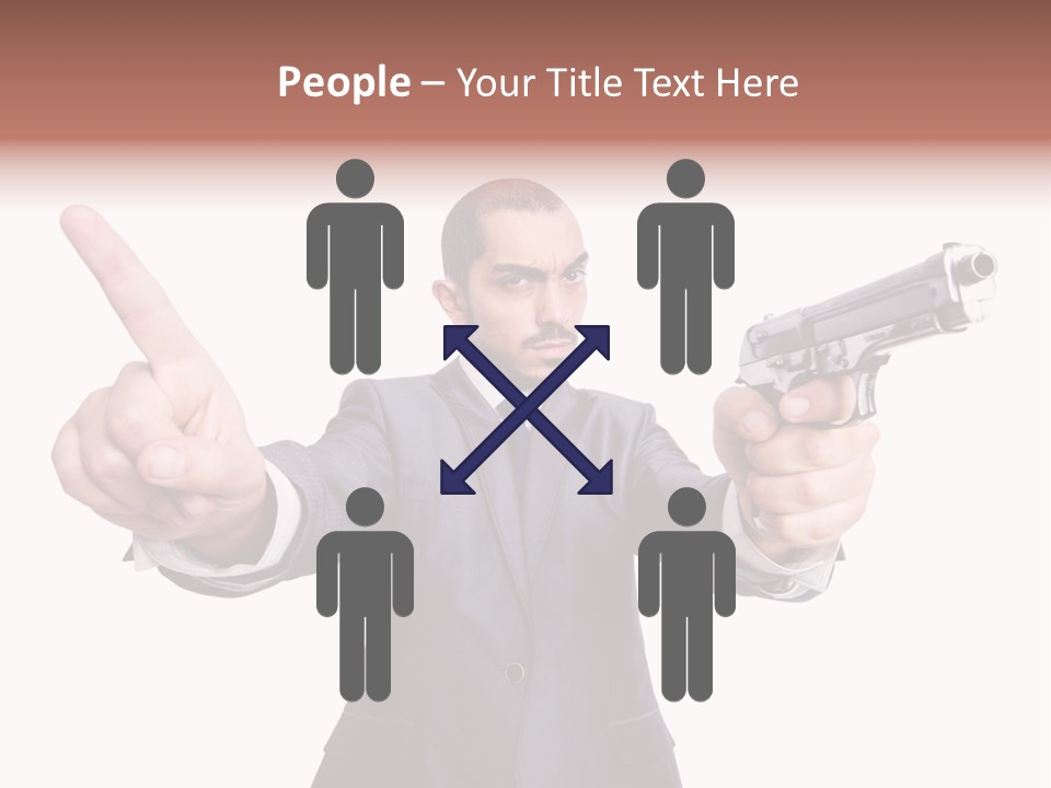 Armed Protection Danger PowerPoint Template