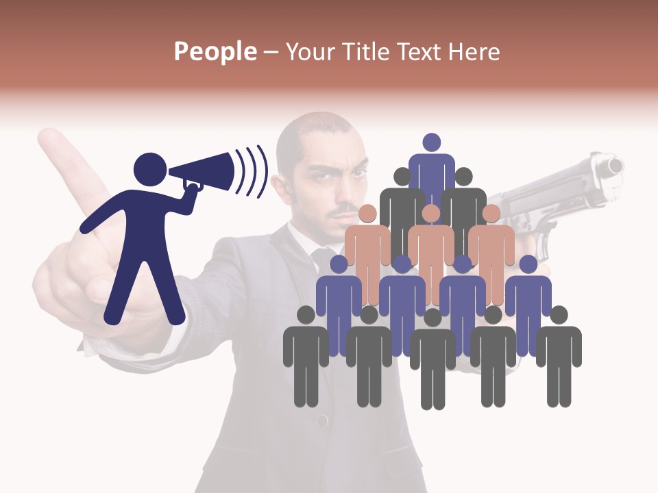 Armed Protection Danger PowerPoint Template