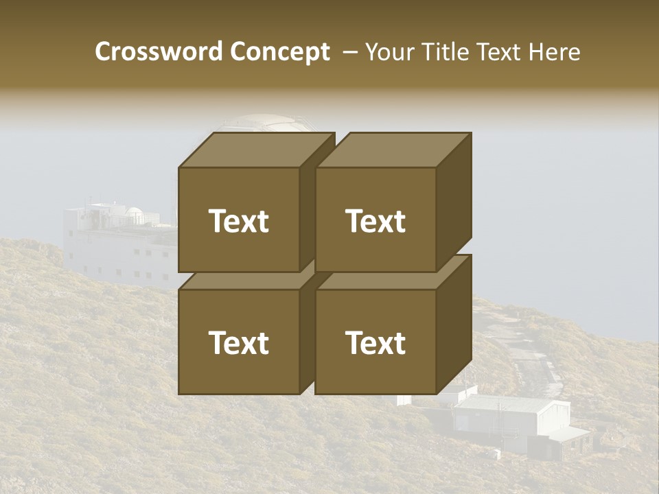 Roque De Los Muchachos Canary Islands Observatory PowerPoint Template