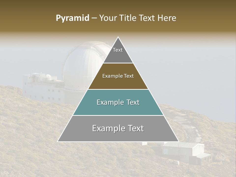 Roque De Los Muchachos Canary Islands Observatory PowerPoint Template