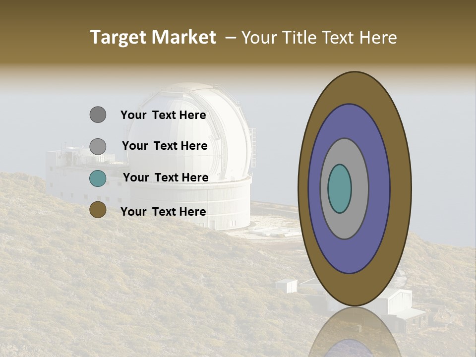 Roque De Los Muchachos Canary Islands Observatory PowerPoint Template