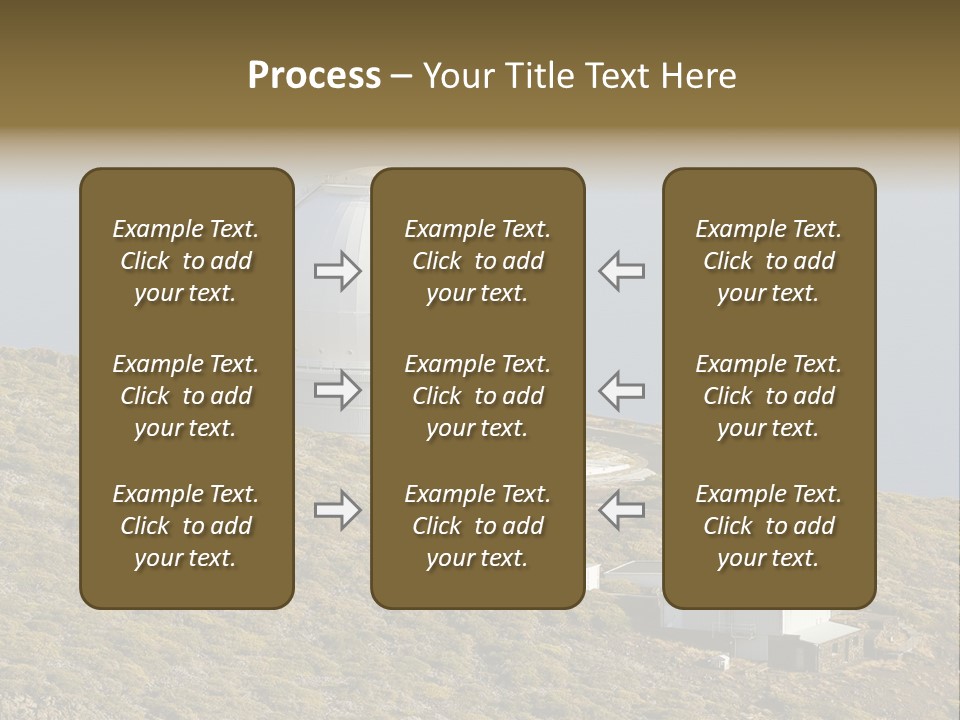 Roque De Los Muchachos Canary Islands Observatory PowerPoint Template