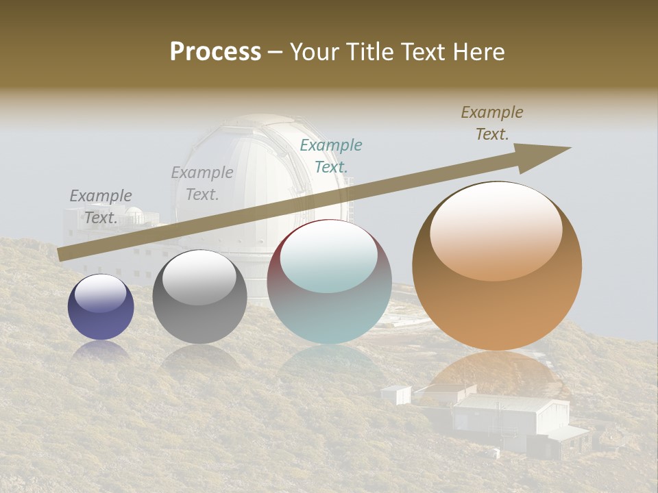 Roque De Los Muchachos Canary Islands Observatory PowerPoint Template