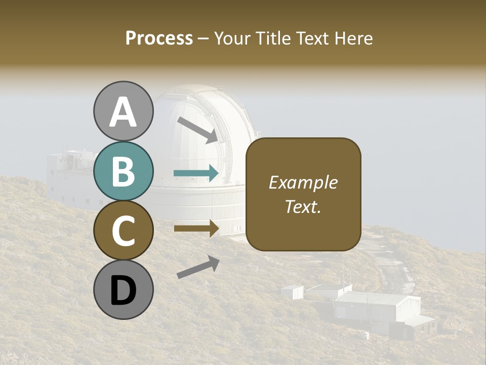 Roque De Los Muchachos Canary Islands Observatory PowerPoint Template