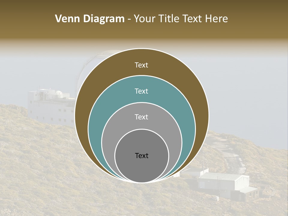 Roque De Los Muchachos Canary Islands Observatory PowerPoint Template
