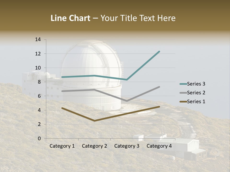 Roque De Los Muchachos Canary Islands Observatory PowerPoint Template