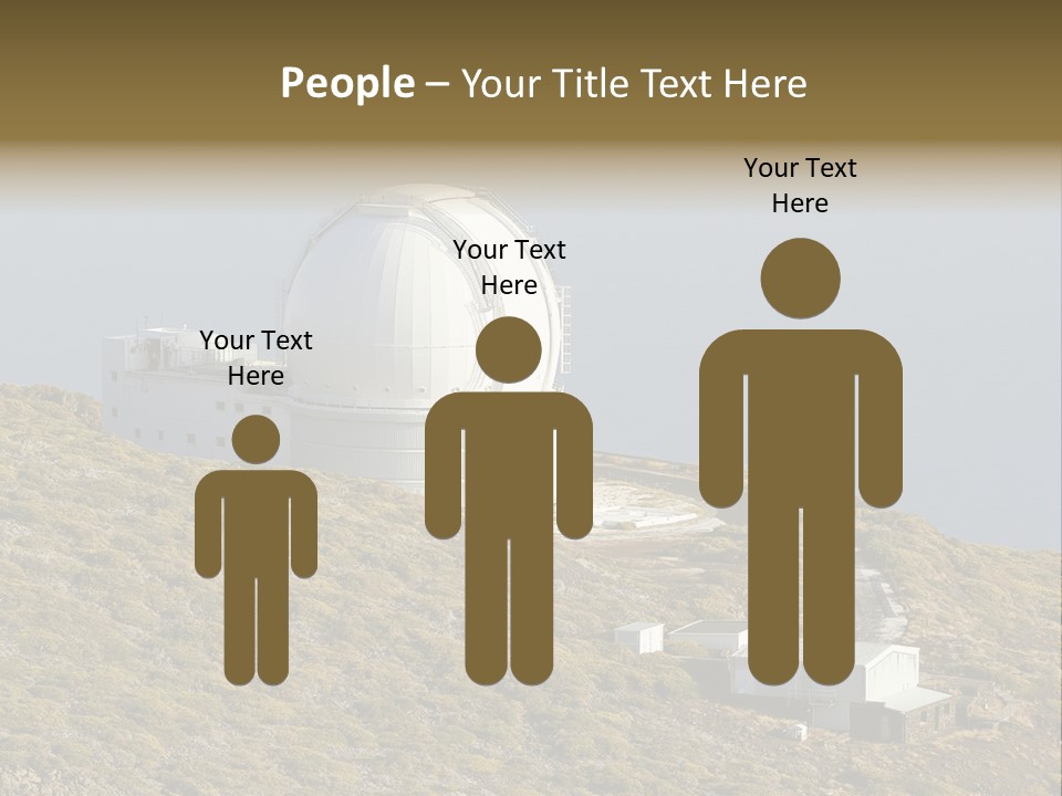 Roque De Los Muchachos Canary Islands Observatory PowerPoint Template