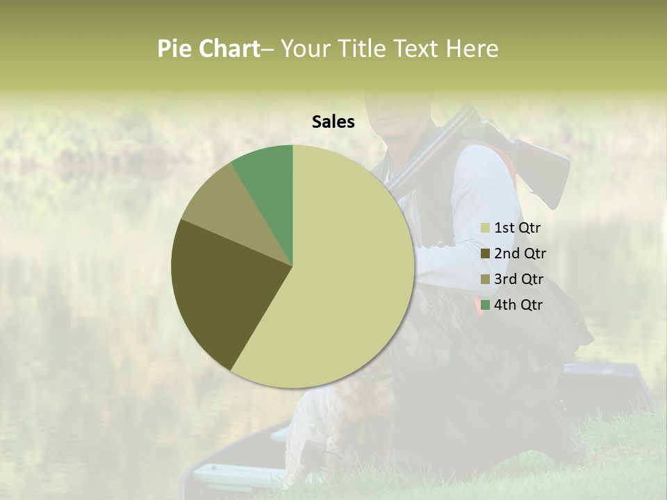 Prepared Kneeling Wood PowerPoint Template