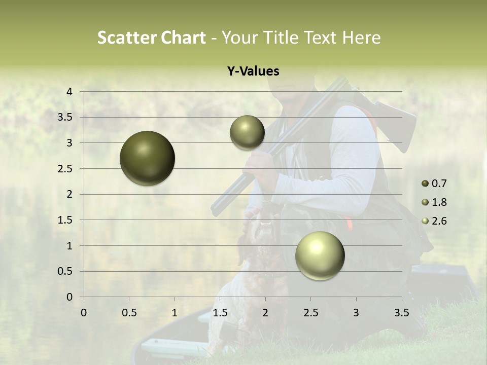 Prepared Kneeling Wood PowerPoint Template