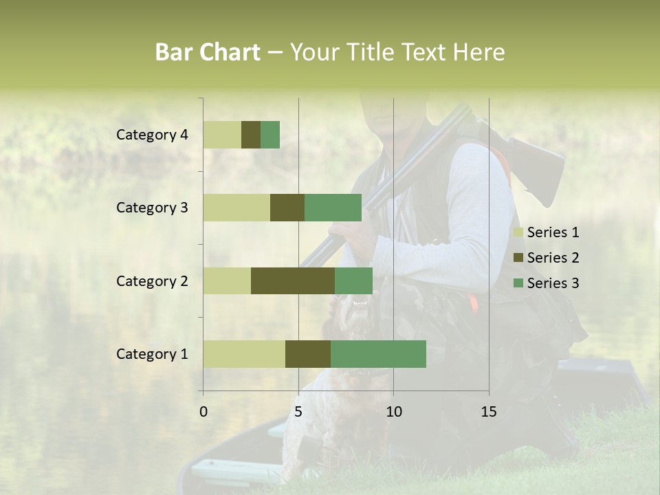 Prepared Kneeling Wood PowerPoint Template