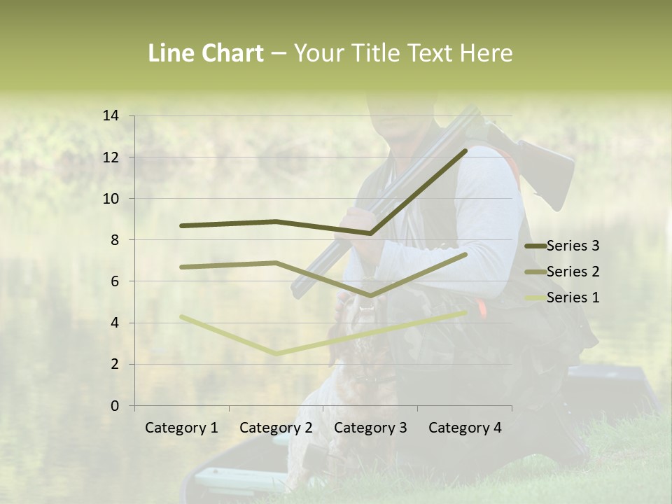 Prepared Kneeling Wood PowerPoint Template