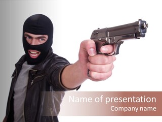 Violence  Hostility PowerPoint Template