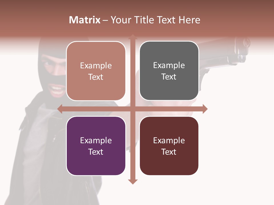 Violence  Hostility PowerPoint Template