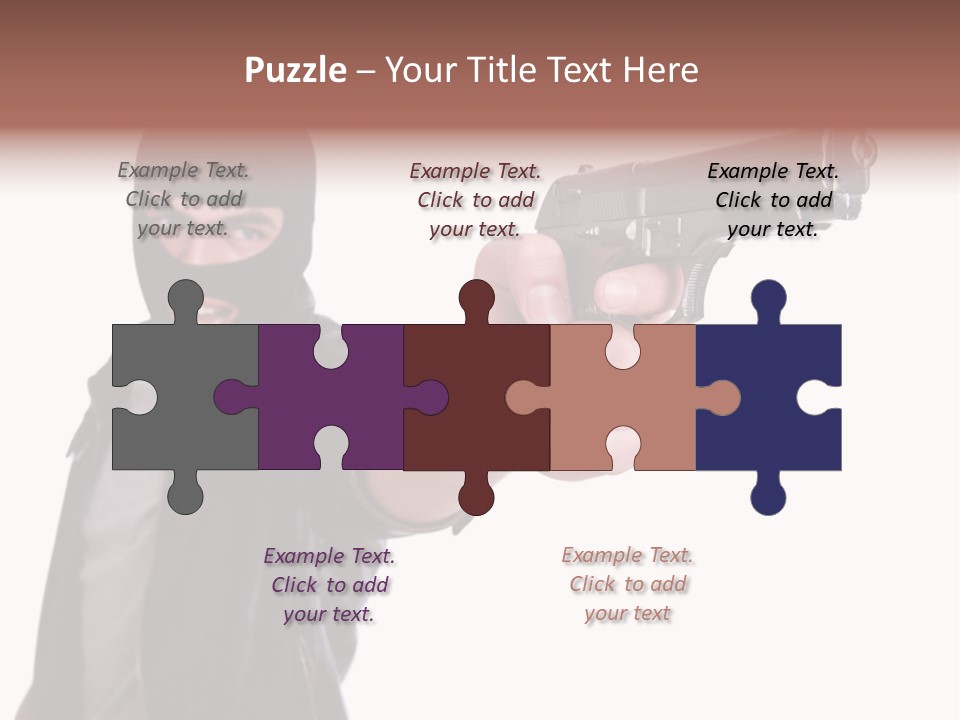 Violence  Hostility PowerPoint Template