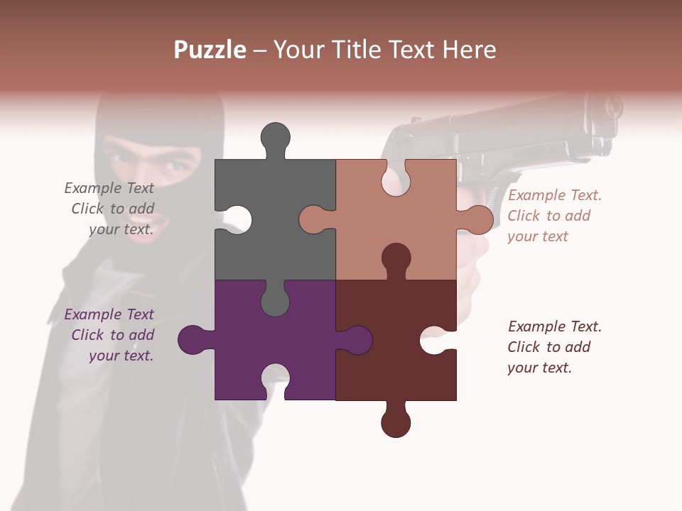 Violence  Hostility PowerPoint Template