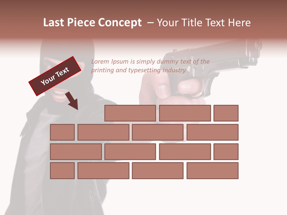 Violence  Hostility PowerPoint Template