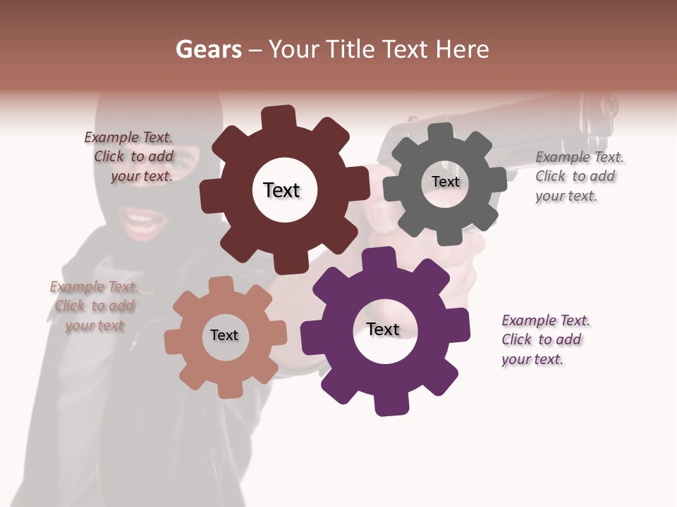 Violence  Hostility PowerPoint Template