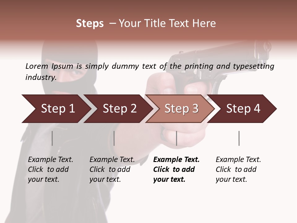 Violence  Hostility PowerPoint Template