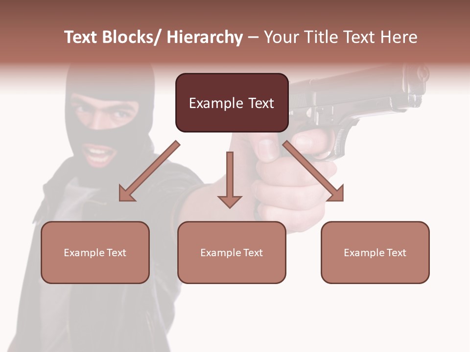 Violence  Hostility PowerPoint Template