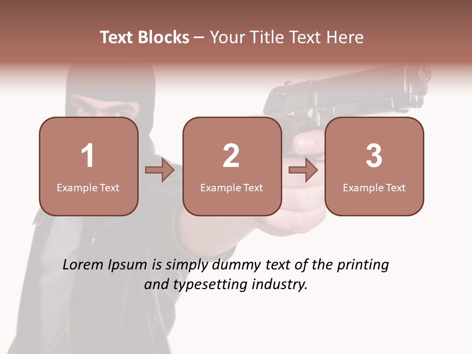 Violence  Hostility PowerPoint Template