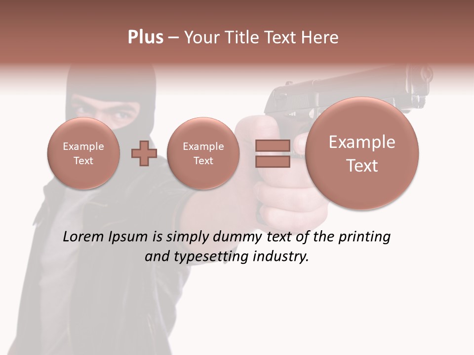 Violence  Hostility PowerPoint Template