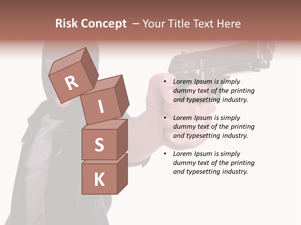 Violence  Hostility PowerPoint Template