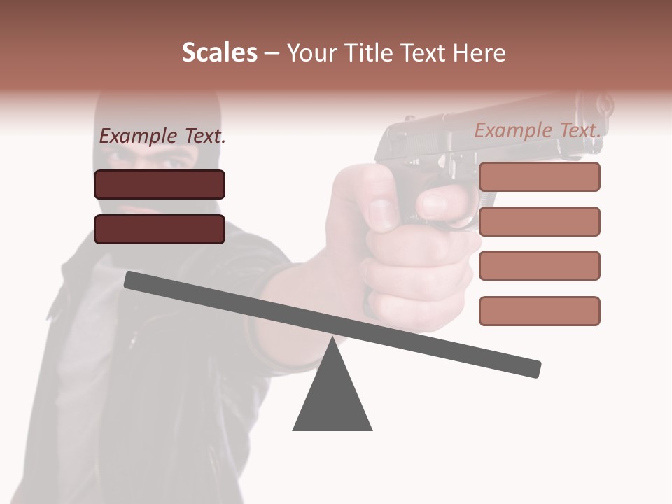 Violence  Hostility PowerPoint Template