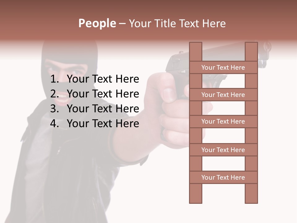 Violence  Hostility PowerPoint Template