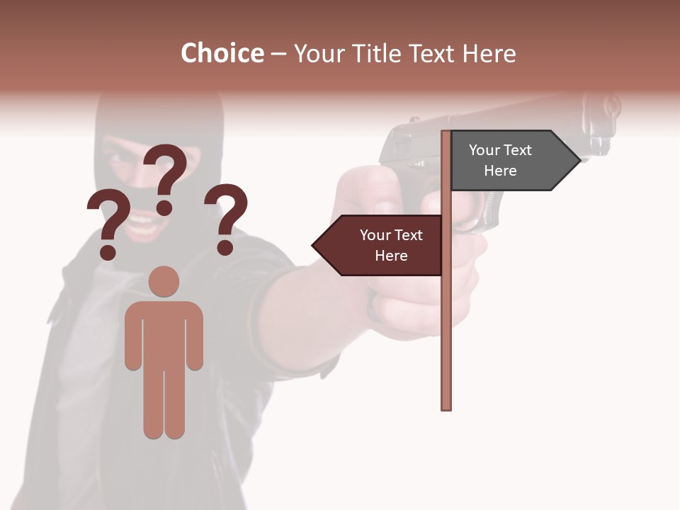 Violence  Hostility PowerPoint Template