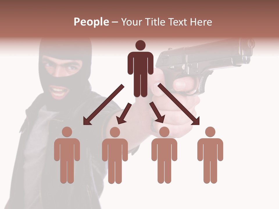Violence  Hostility PowerPoint Template