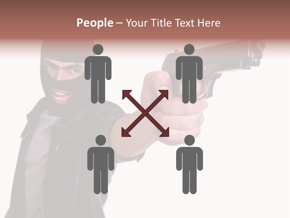 Violence  Hostility PowerPoint Template