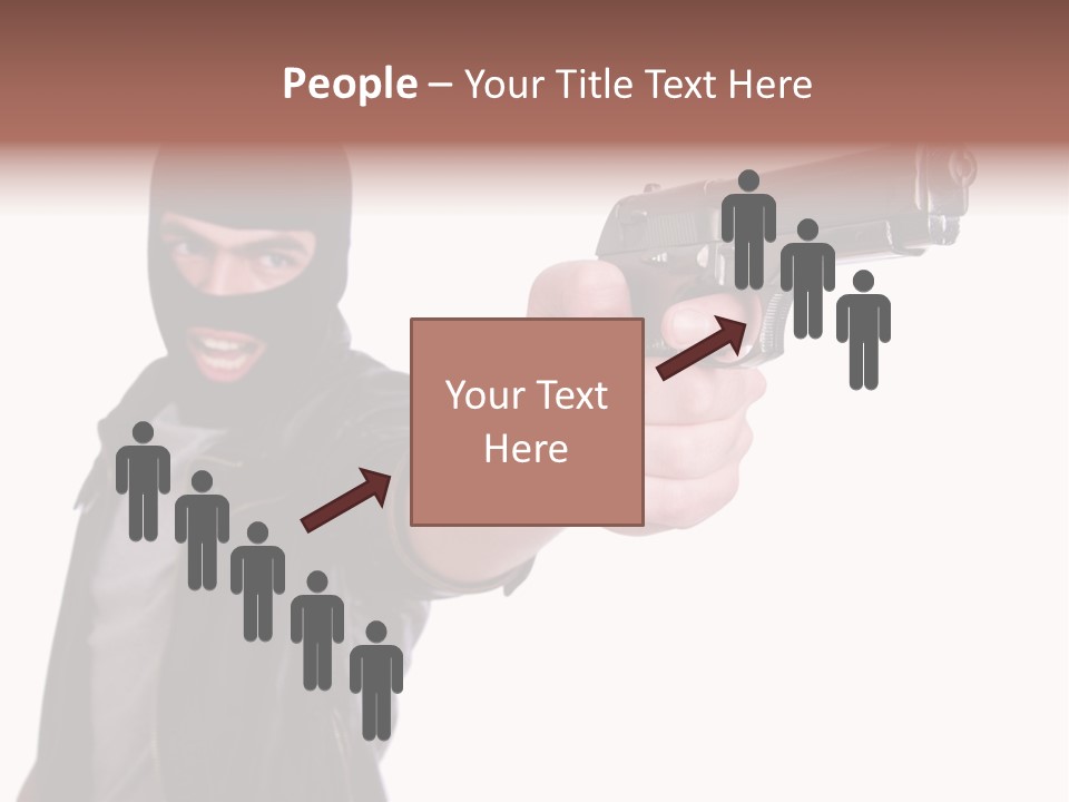 Violence  Hostility PowerPoint Template