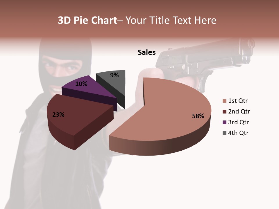 Violence  Hostility PowerPoint Template