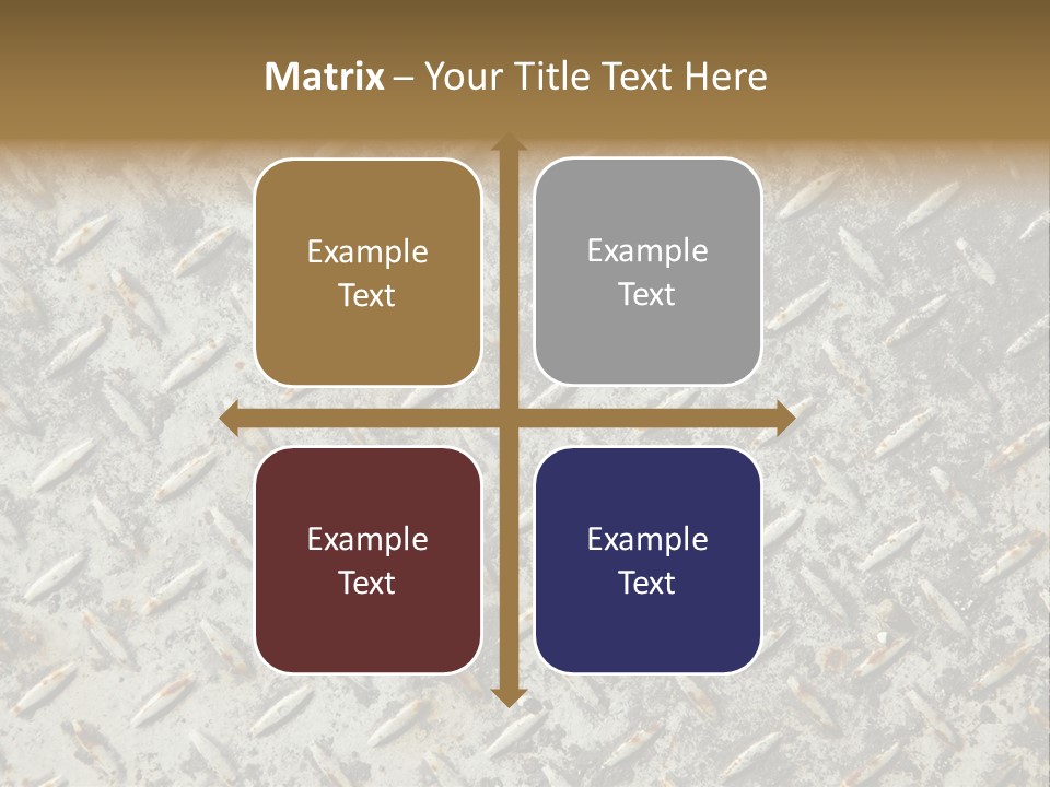 Fallen Decay Close Up PowerPoint Template