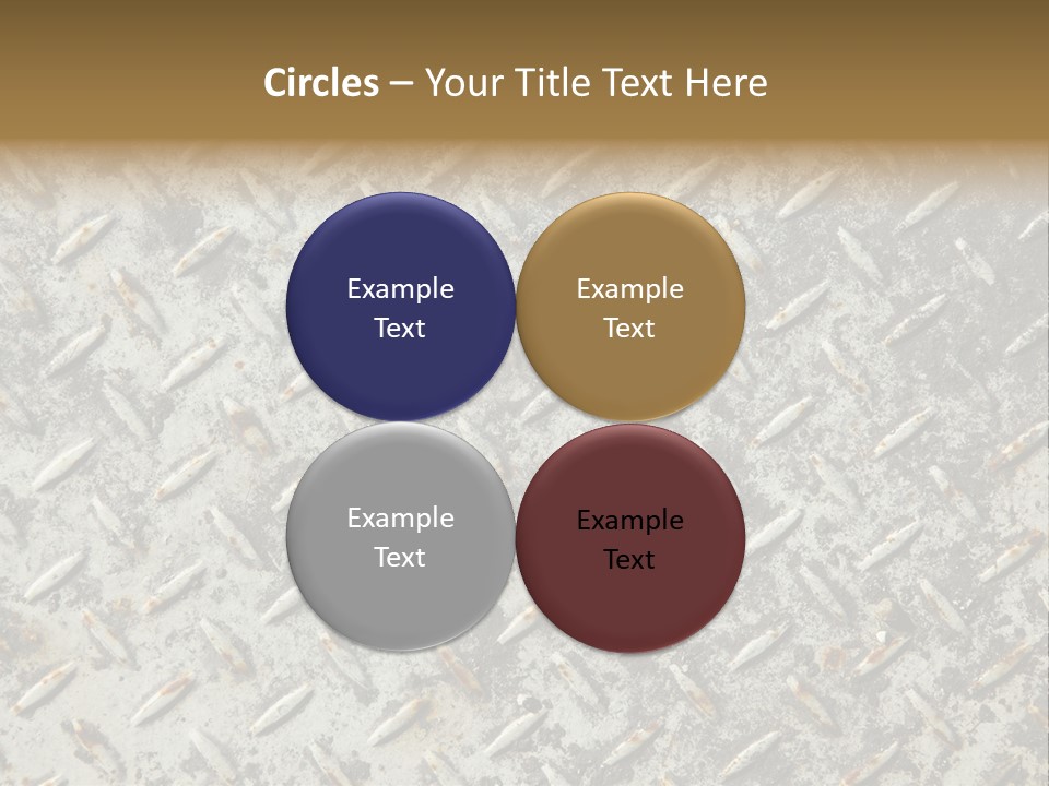 Fallen Decay Close Up PowerPoint Template